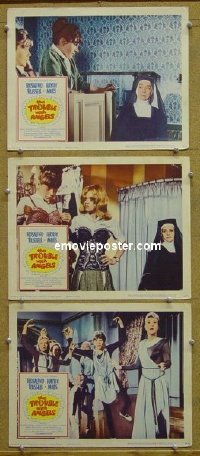 #5988 TROUBLE WITH ANGELS 3LCs66 Hayley Mills 