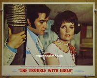 #2445 TROUBLE WITH GIRLS lobby card #4 '69 Elvis '69