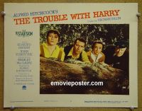 #2446 TROUBLE WITH HARRY lobby card #5 '55 Hitchcock