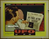 #021 UFO LC #4 '56 flying saucer sci-fi! 