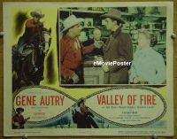 #389 VALLEY OF FIRE LC '51 Gene Autry 