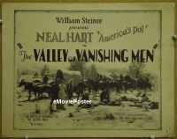 #5318 VALLEY OF VANISHING MEN TC 24 Neal Hart 