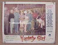#2459 VARIETY GIRL lobby card '47 all-star cast!