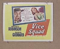 C583 VICE SQUAD title lobby card 53 Robinson, film noir