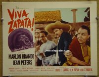 #2469 VIVA ZAPATA lobby card #2 '52 Marlon Brando