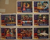 #047 VOODOO WOMAN set of 8 LCs '57 English 