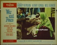 #472 WAR & PEACE LC #7 '56 Audrey Hepburn 