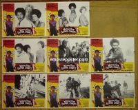 #1109 WELCOME HOME BROTHER CHARLES 8 lobby cards '75