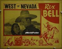 #375 REX BELL stock LC '40s Rex Bell, West of Nevada