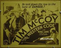 #050 WESTERN CODE TC '32 Tim McCoy 