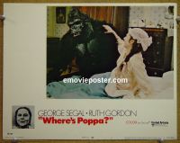 #2499 WHERE'S POPPA lobby card #1 '70 Ruth Gordon