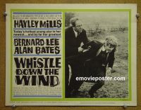 #2501 WHISTLE DOWN THE WIND lobby card #7 62 H. Mills