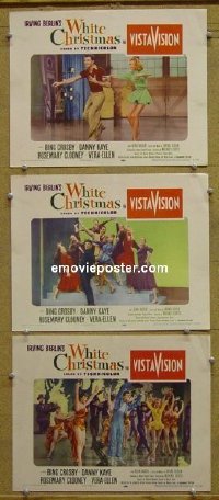 #5685 WHITE CHRISTMAS 3 LCs '54 Crosby, Kaye 