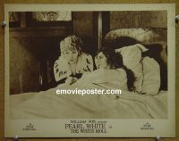 #2506 WHITE MOLL lobby card '20 Pearl White