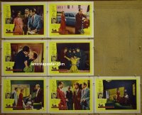 #8907 WITNESS TO MURDER 7 LCs '54 film noir 