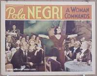 #4952 WOMAN COMMANDS LC '32 Pola Negri 