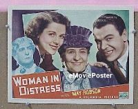 #196 WOMAN IN DISTRESS LC '37 May Robson 
