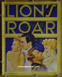 #3004 LION'S ROAR Vol IV, #4, Aug 45 L.Turner 