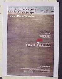#049 CHARIOTS OF FIRE 30x40 Olympic running 