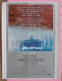 #051 CLOSE ENCOUNTERS OF THE THIRD KIND S.E. 30x40 '80 Spielberg's classic with new scenes!