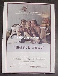 #211 HEART BEAT 30x40 '80 Nolte, Spacek 