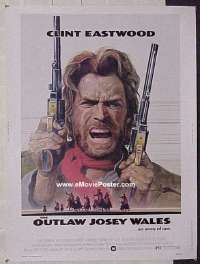 OUTLAW JOSEY WALES 30x40