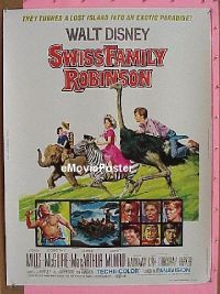 SWISS FAMILY ROBINSON ('60) R75 30x40