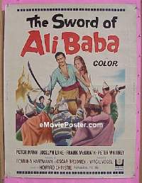 #094 SWORD OF ALI BABA 30x40 '65 Peter Mann 