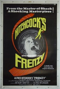 #2175 FRENZY 40x60 '72 Alfred Hitchcock 