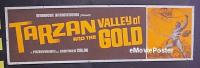 #008 TARZAN & THE VALLEY OF GOLD paper banner 