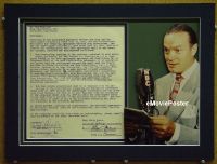 #036 BOB HOPE autographed contract 1954 
