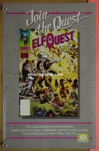 #6258 ELF QUEST special comic poster85 Marvel 