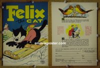 #3027 FELIX THE CAT Vol 1 #8 comic '49 skiing 