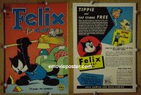 #3033 FELIX THE CAT Vol 1 #14 comic '50 Dell 