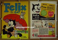 #3035 FELIX THE CAT vol 1 #16 comic '50 Dell 
