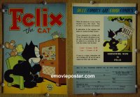 #3029 FELIX THE CAT Vol 1 #10 '49 boxing & TV 