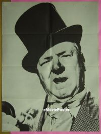 #105 WC FIELDS personality poster '60s 