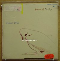 #2222 POEMS OF SHELLEY soundtrack LP 56 Price 