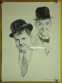 #290 LAUREL & HARDY special poster '73 