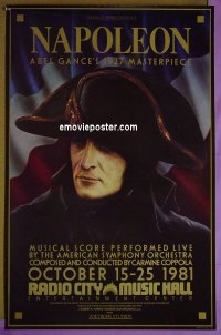 #6055 NAPOLEON ('27) special movie poster R81 Abel Gance