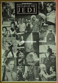#295 RETURN OF THE JEDI special poster '83 