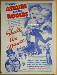#2695 SHALL WE DANCE special RKO R50s Astaire 