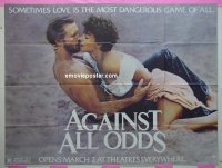 #8575 AGAINST ALL ODDS subway poster '84 