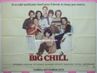 #8581 BIG CHILL subway poster '83 Close 