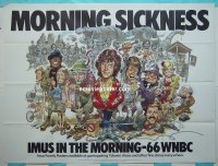 #8572 IMUS IN THE MORNING radio poster '82 66 