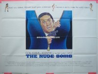 #2261 NUDE BOMB subway poster '80 Don Adams 