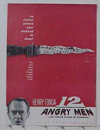 #273 12 ANGRY MEN pb '57 Fonda, Cobb 