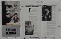 #392 ABSENCE OF MALICE special program '81 