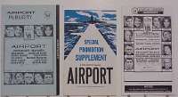 #3032 AIRPORT Aust press sheet '70 Lancaster 