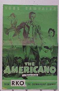 AMERICANO ('54) pressbook
